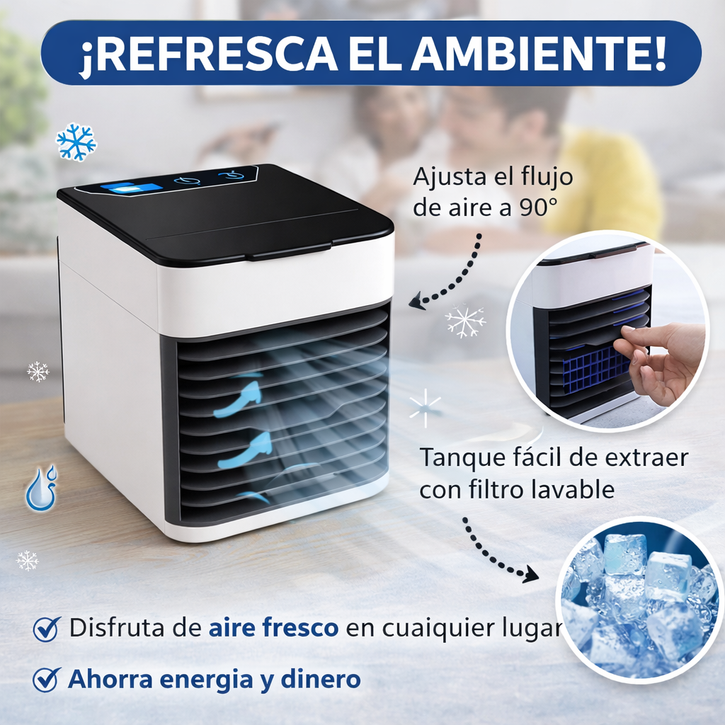 Mini climatizador portátil